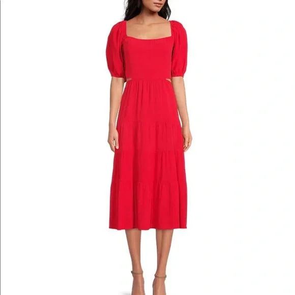 lucy paris hazel smocked dropped waist dress Lucy Paris Hazel Smocked Dropped Waist Dress